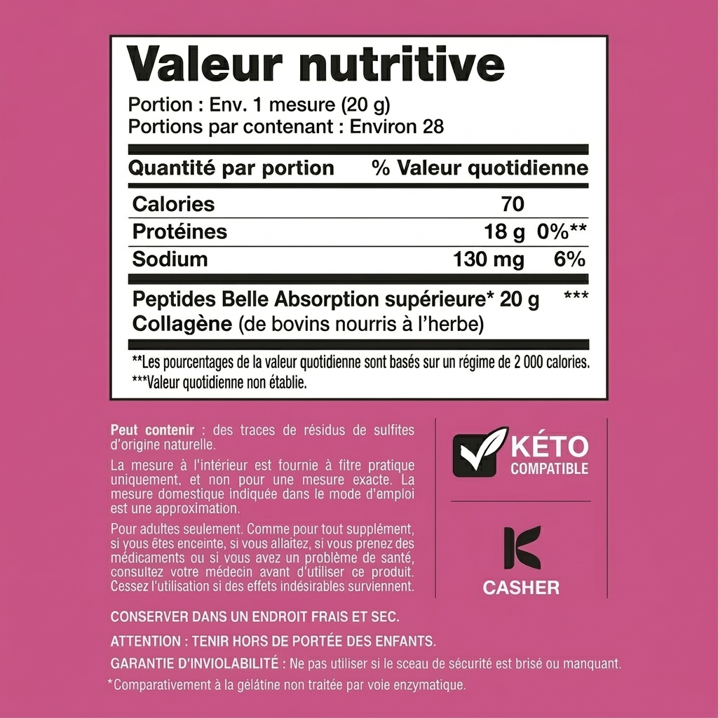 Collagène Peptides Belle